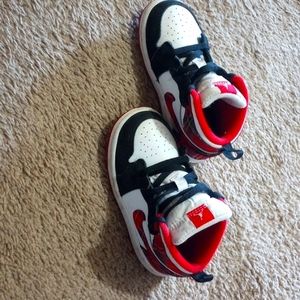 Jordan 1 Bad Santa plad